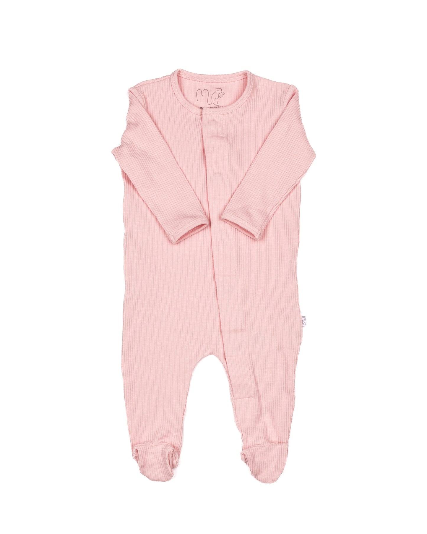 Long Magnetic Romper - Blossom Pink