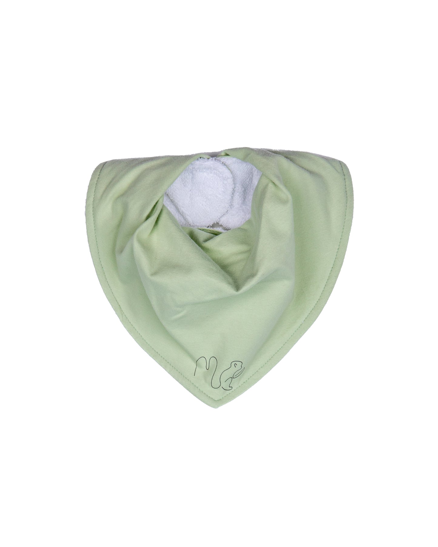 Magnetic Dribble Bib - Mint Green