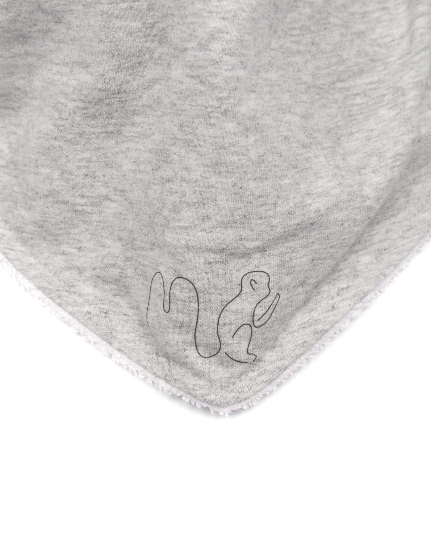 Magnetic Dribble Bib - Cloud Grey