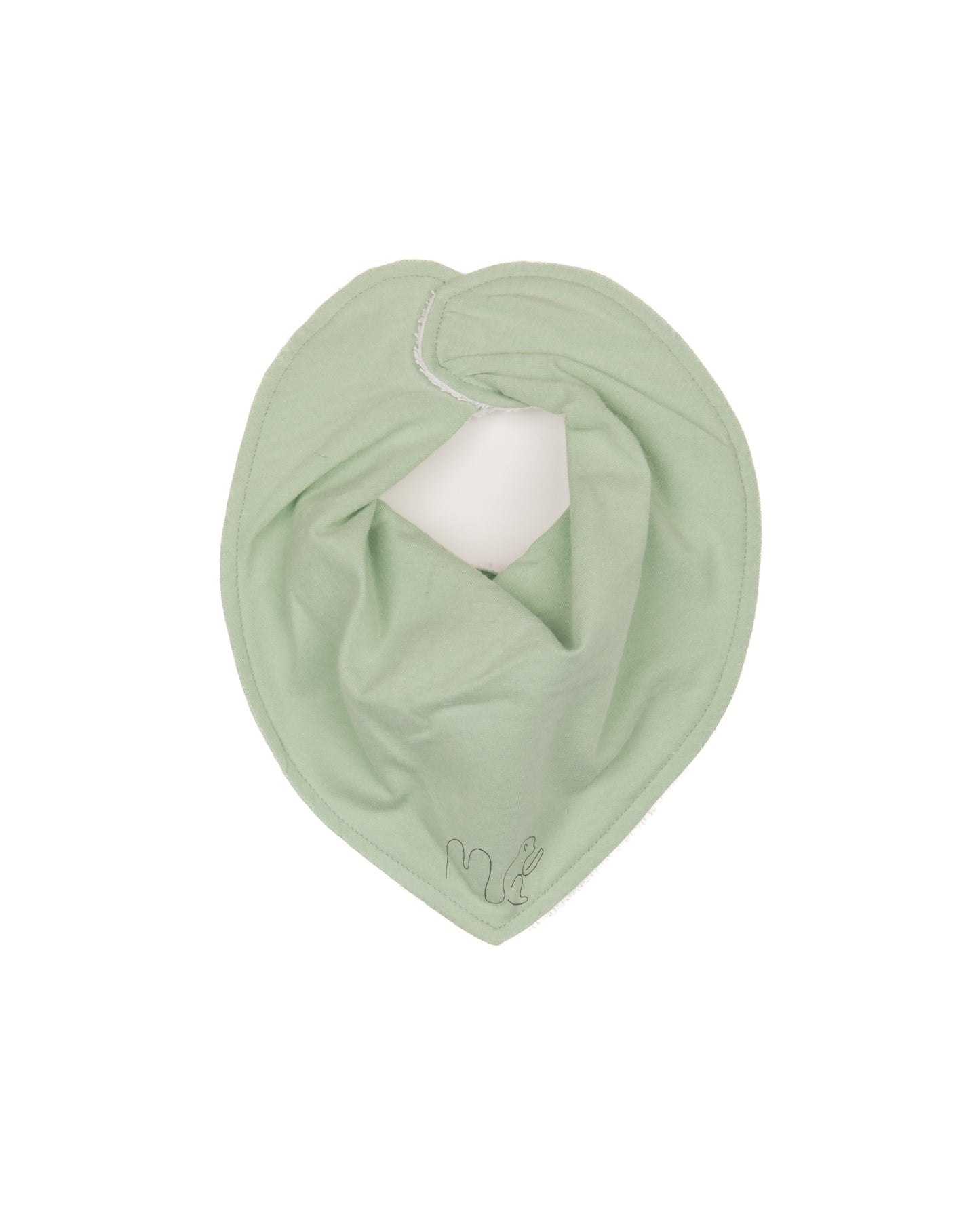 Magnetic Dribble Bib - Mint Green