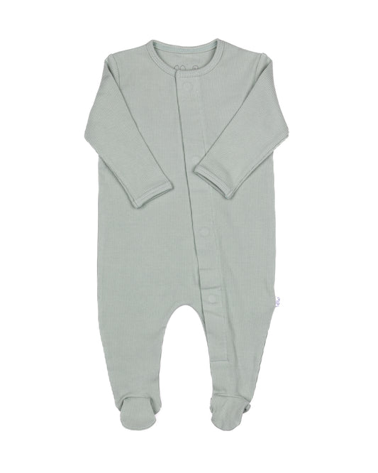 Long Magnetic Romper - Sage Green