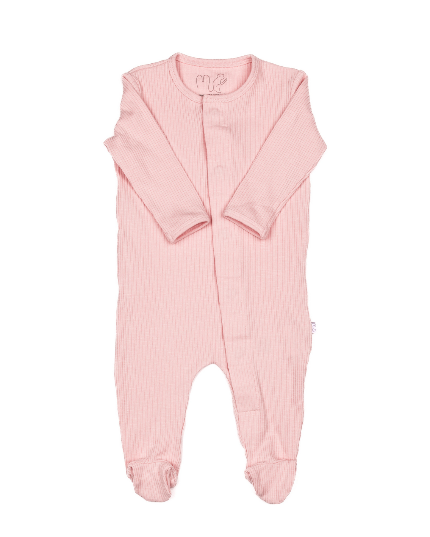 Long Magnetic Romper - Blossom Pink